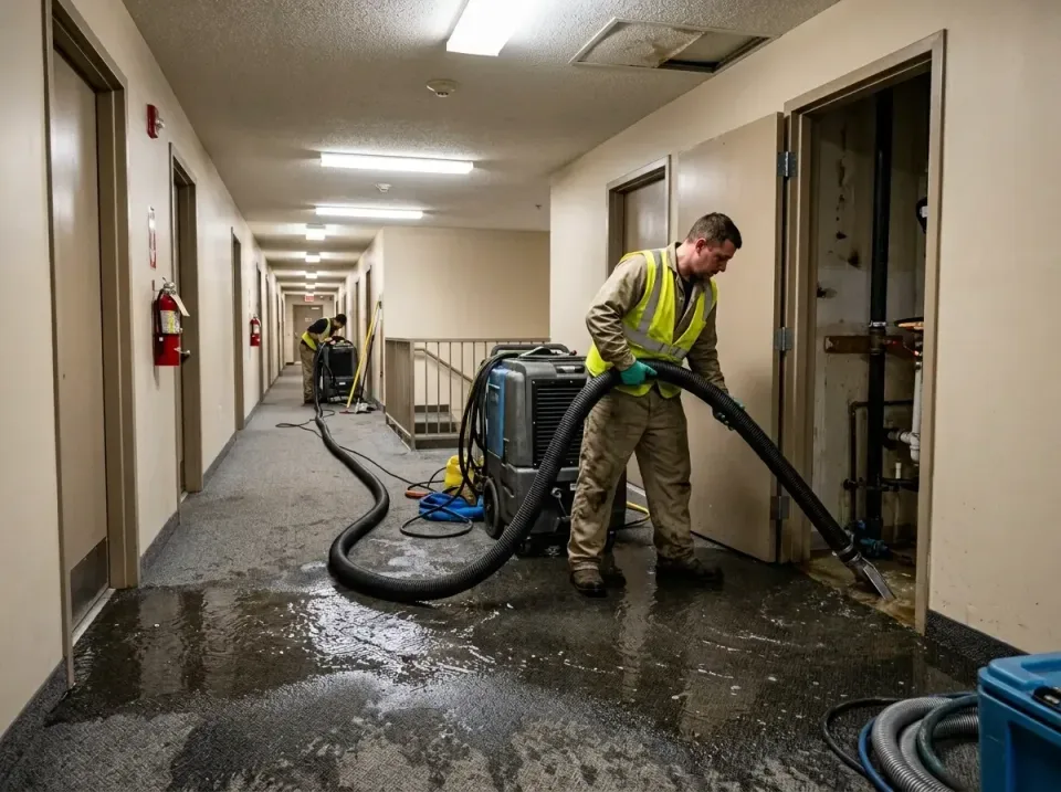 multi-unit-apartment-hallway-f-005 — frequently asked questions, Emergency Burst Pipe Water Extraction & Removal in Hawaii